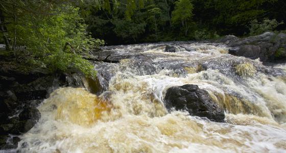 Presque Isle River, Michigan