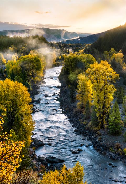 Gros Ventre River, Wyoming