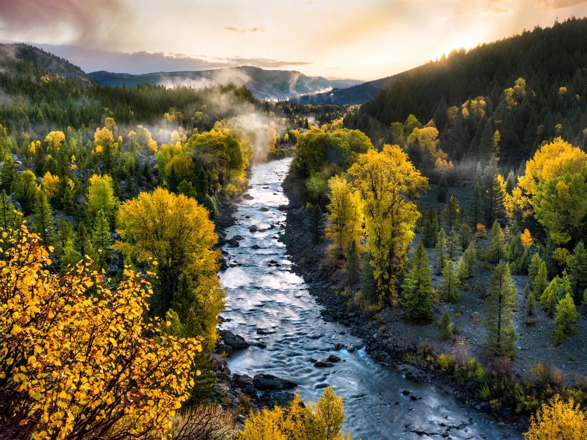 Gros Ventre River, Wyoming